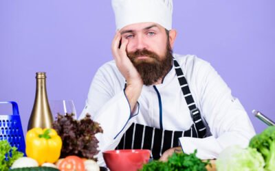 man not in mood of cooking